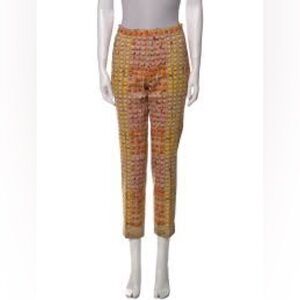 AKRIS PUNTO the Beach umbrella print crop pants!